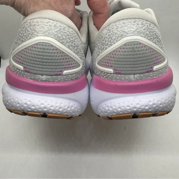 Brook's Women's Ghost 16 White Grey Estate Blue Size 6.5 Wide  NEW - Picture 11 of 13